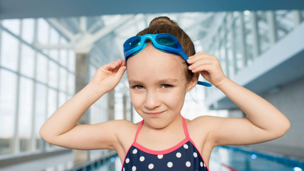 Scuola nuoto per bambini di 4-5 anni